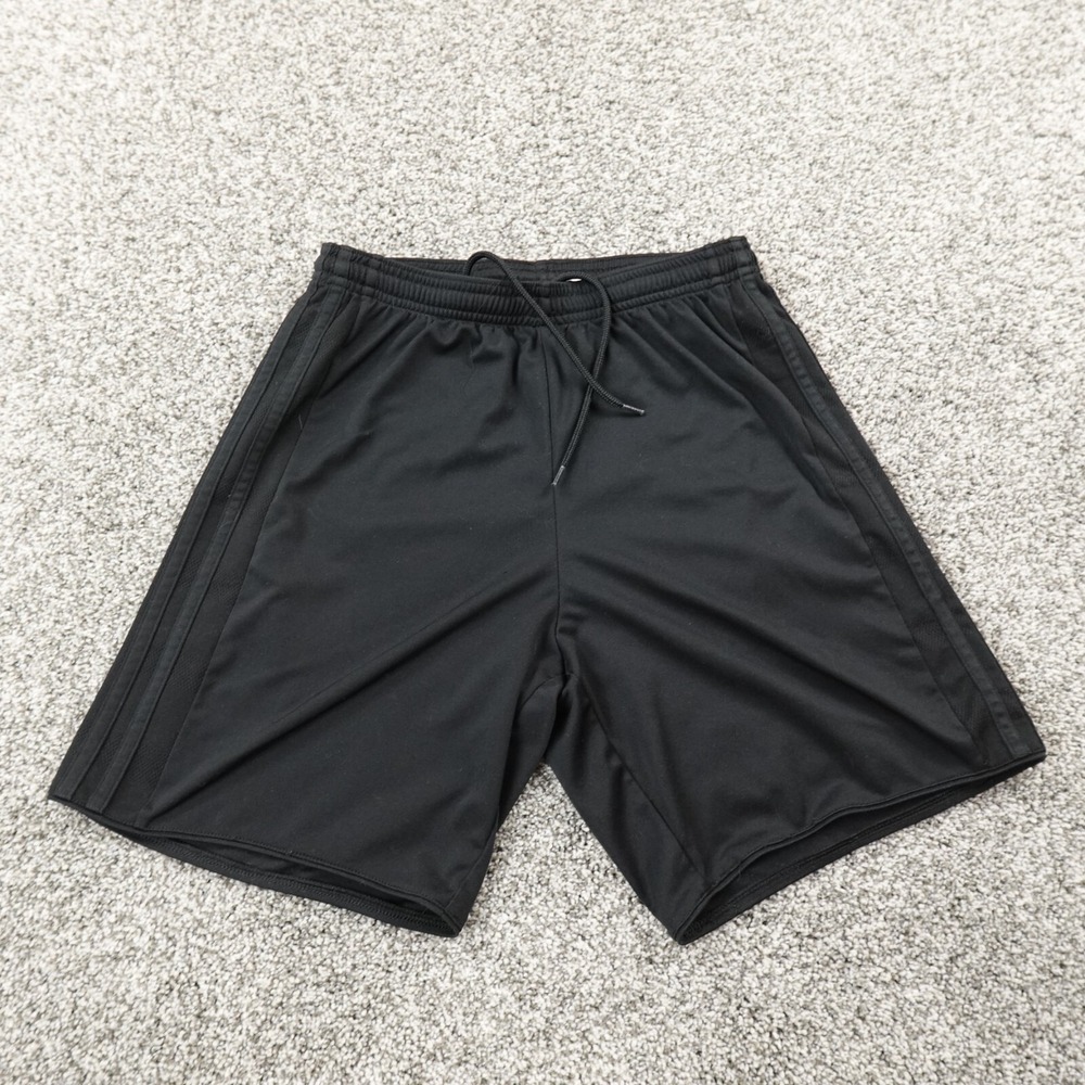 Adidas Shorts Mens S Black Drawstring Climacool Athletic Track Gym Run Sports‎